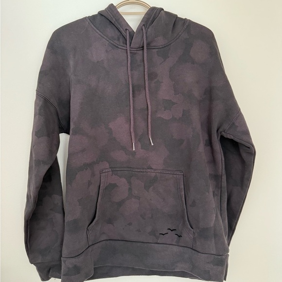 Women's Charcoal Camouflage Hoodie - Picture 1 of 6